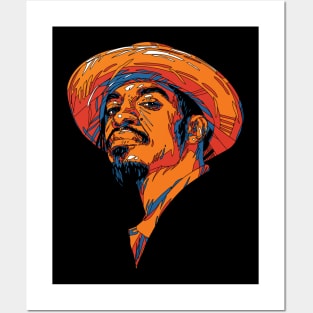 Andre 3000 Illustration Shirt Posters and Art